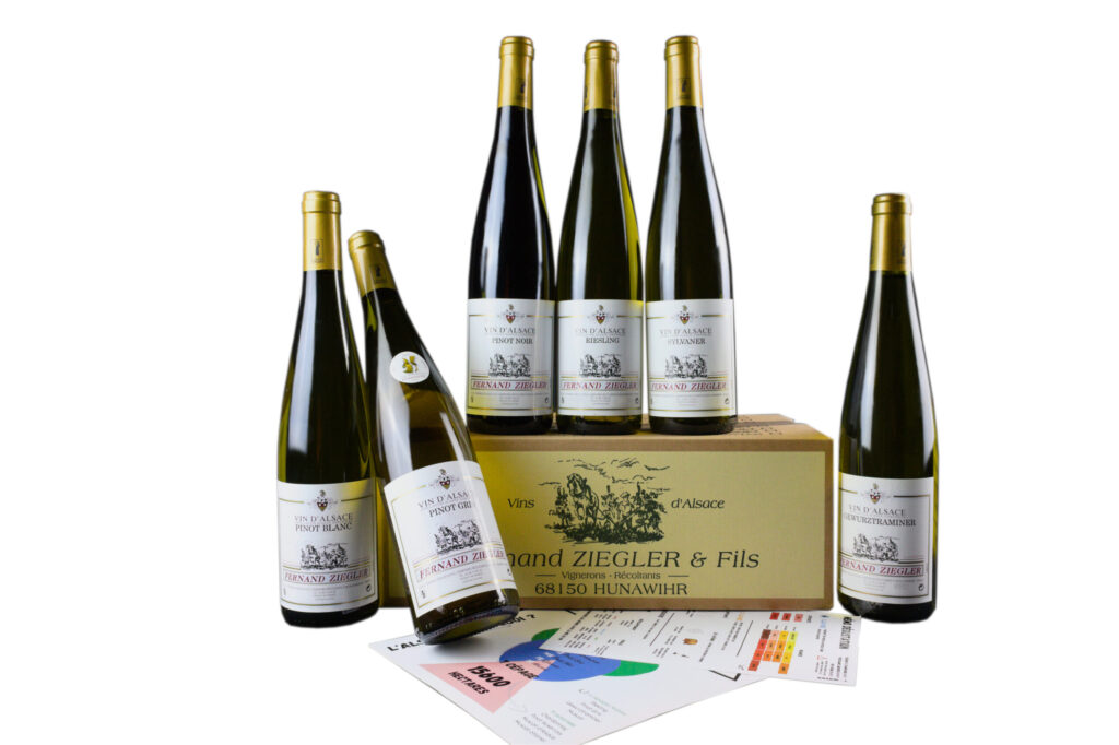 Coffrets cadeaux de vins d’Alsace à Ribeauvillé – Domaine Ziegler Fernand